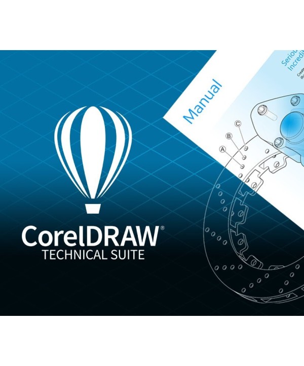 CorelDRAW Technical Suite 2024 Lifetime / 3 Geräte Key GLOBAL